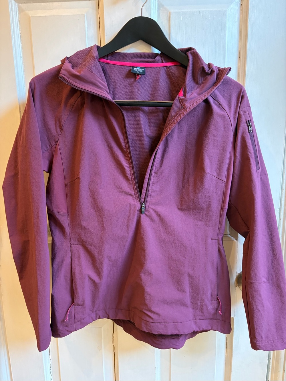Kuhl Women's Plum Half-Zip Hooded Pullover